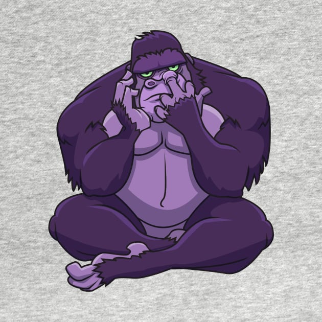 Picky Gorilla by rillabear